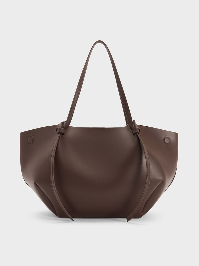 XL Calla Tote Bag - Espressobraun