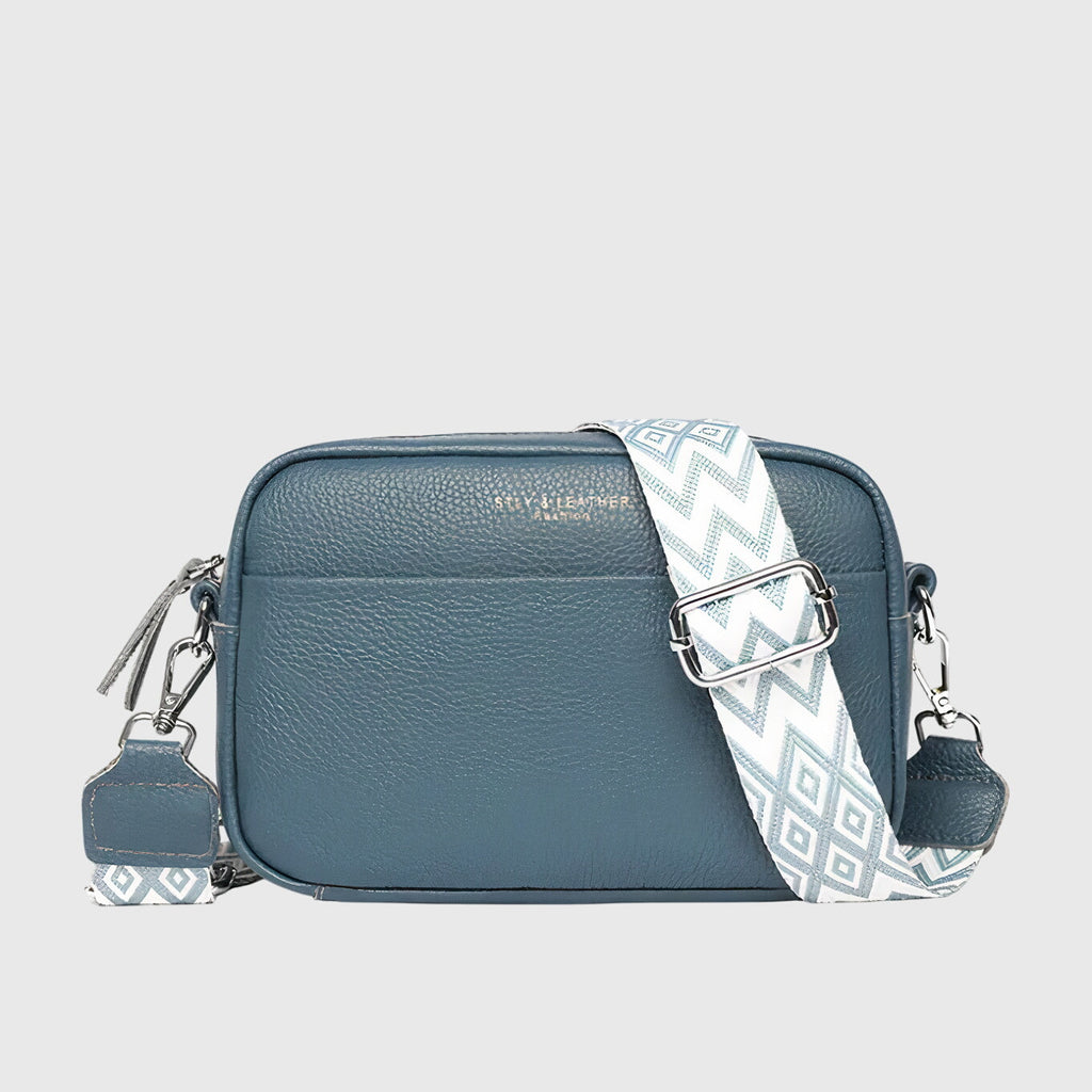 Damen-Schultertasche aus weichem Leder