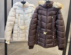 MK Jaqueta Puffer com Cinto