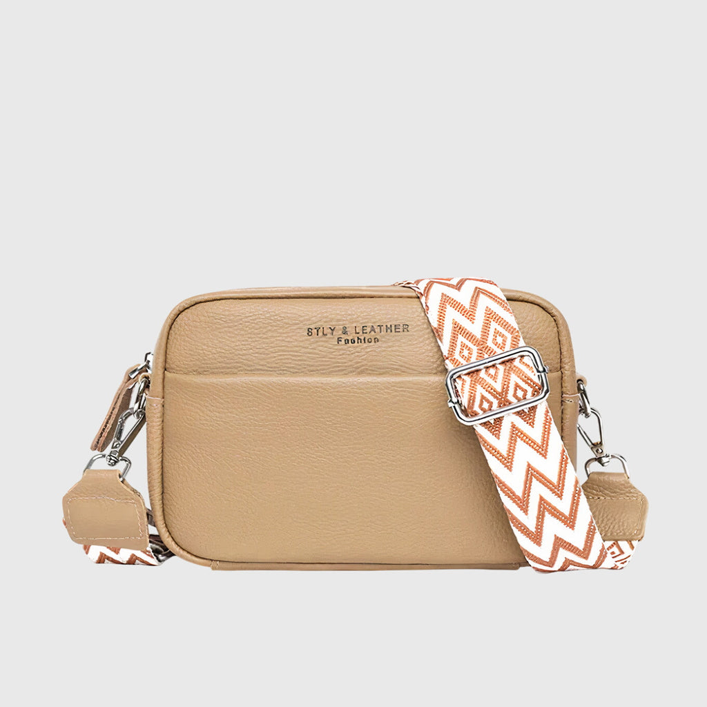 Damen-Schultertasche aus weichem Leder