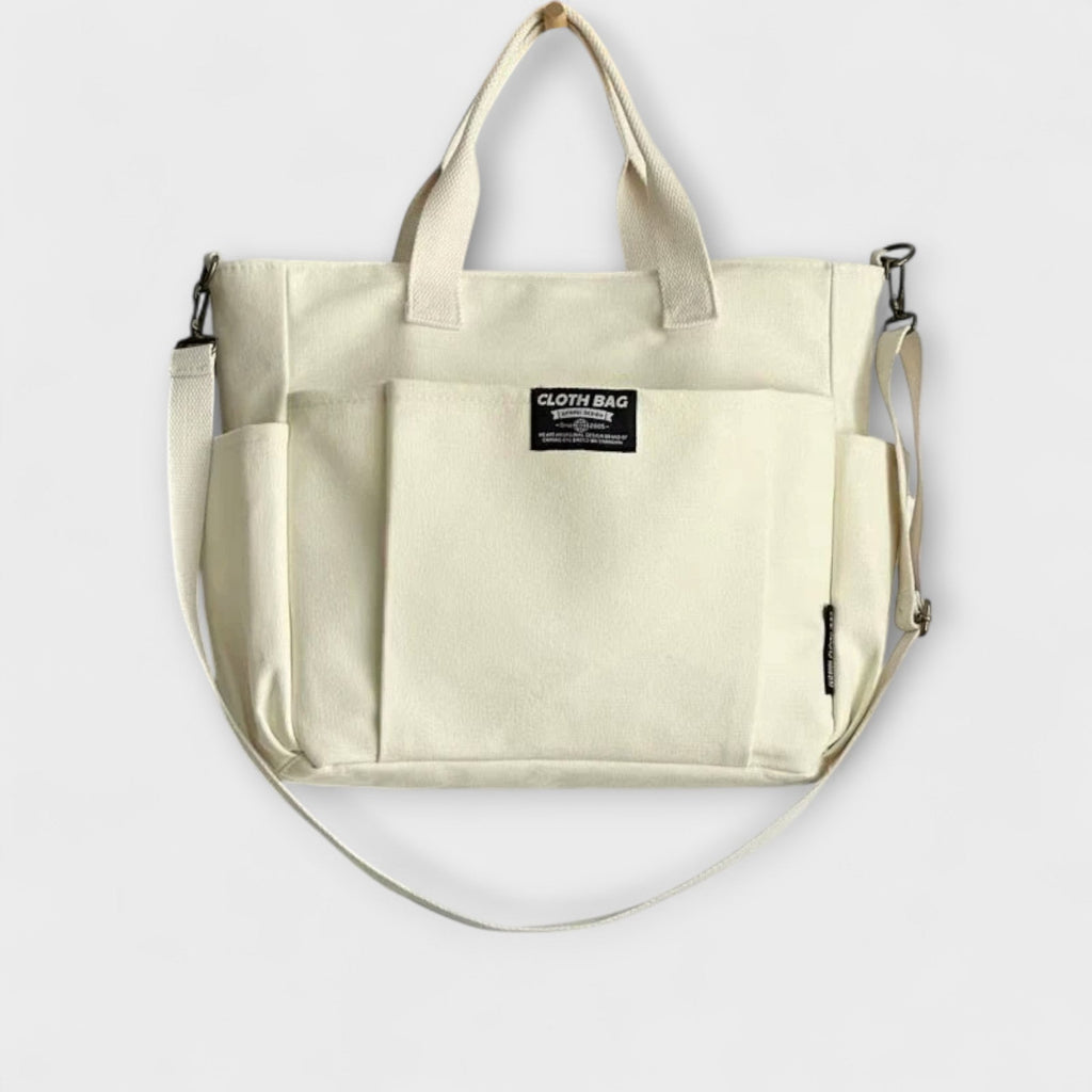 Women's Minimalist Canvas Tote Bag