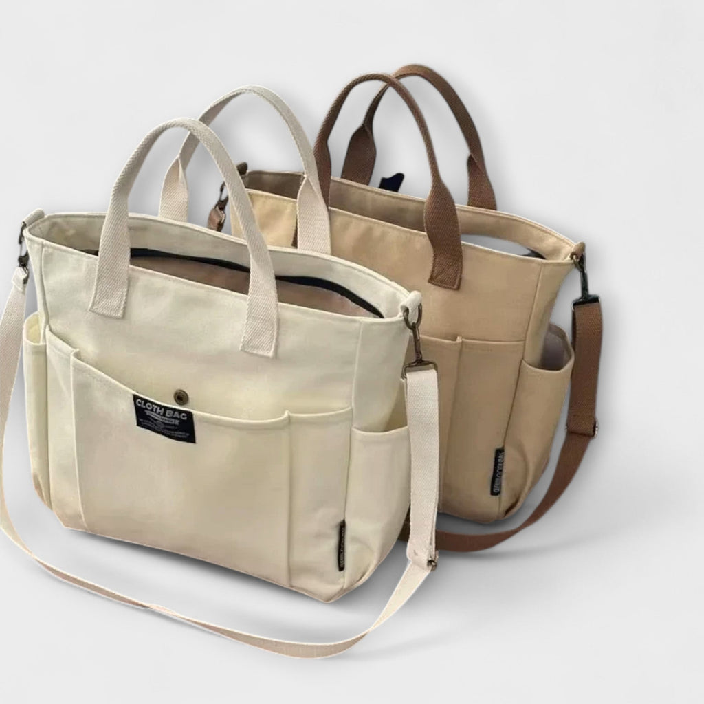 Women's Minimalist Canvas Tote Bag
