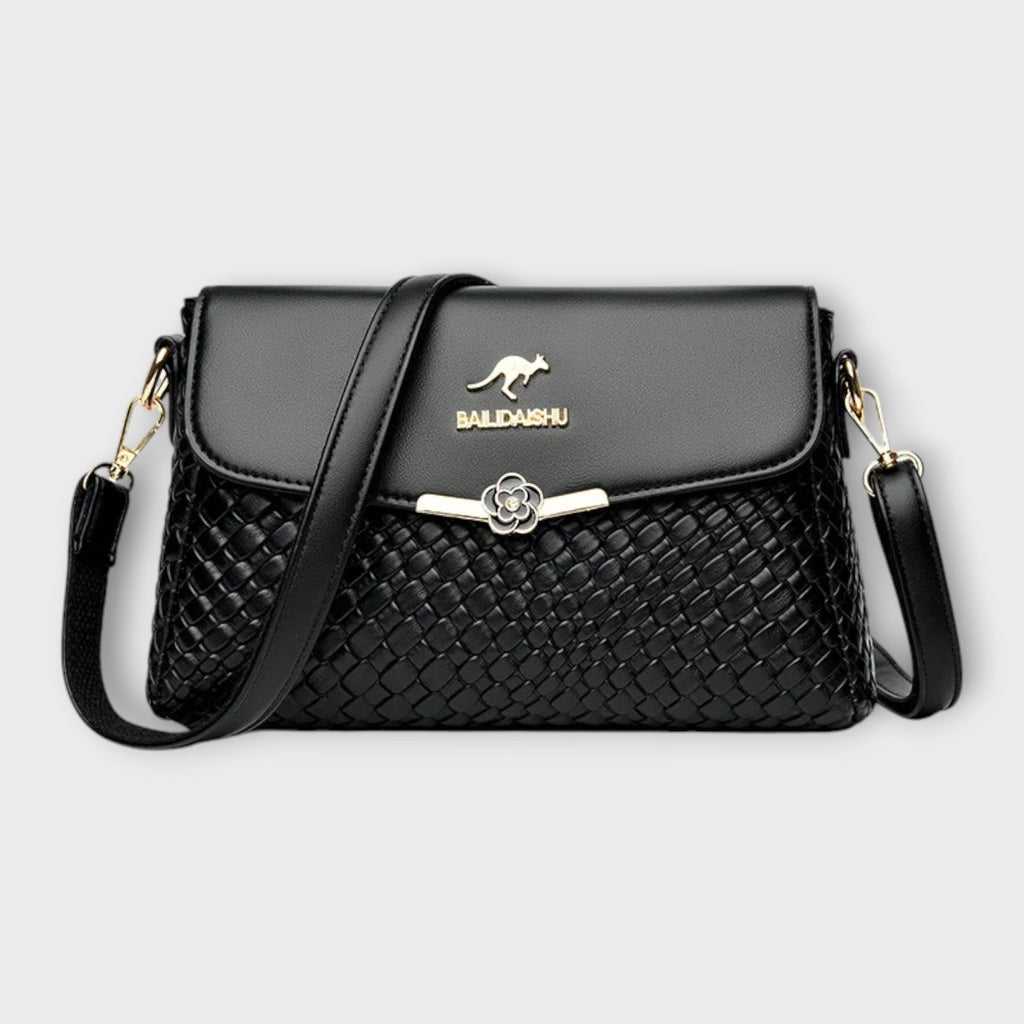 Strukturierte Schultertasche für Damen