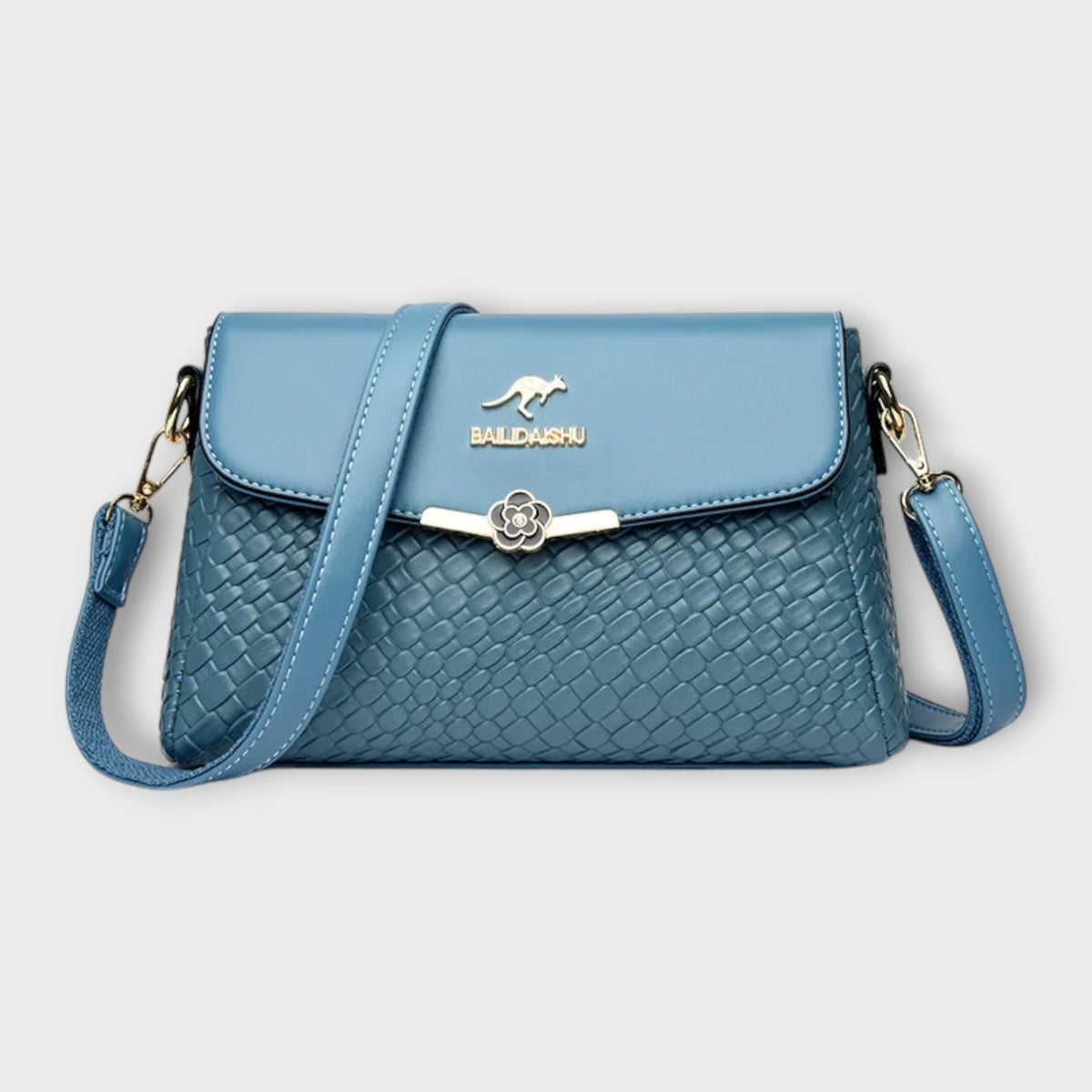 Strukturierte Schultertasche für Damen