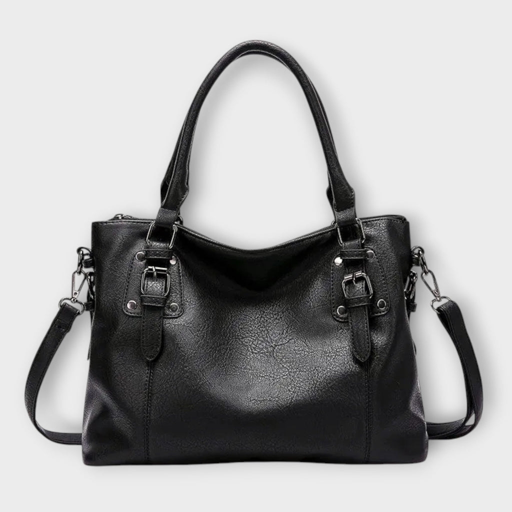 Damen-Schultertasche in Braun, Schwarz oder Gelb