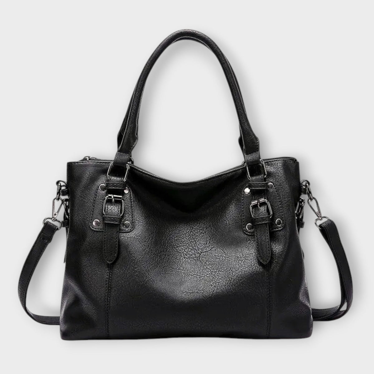 Damen-Schultertasche in Braun, Schwarz oder Gelb