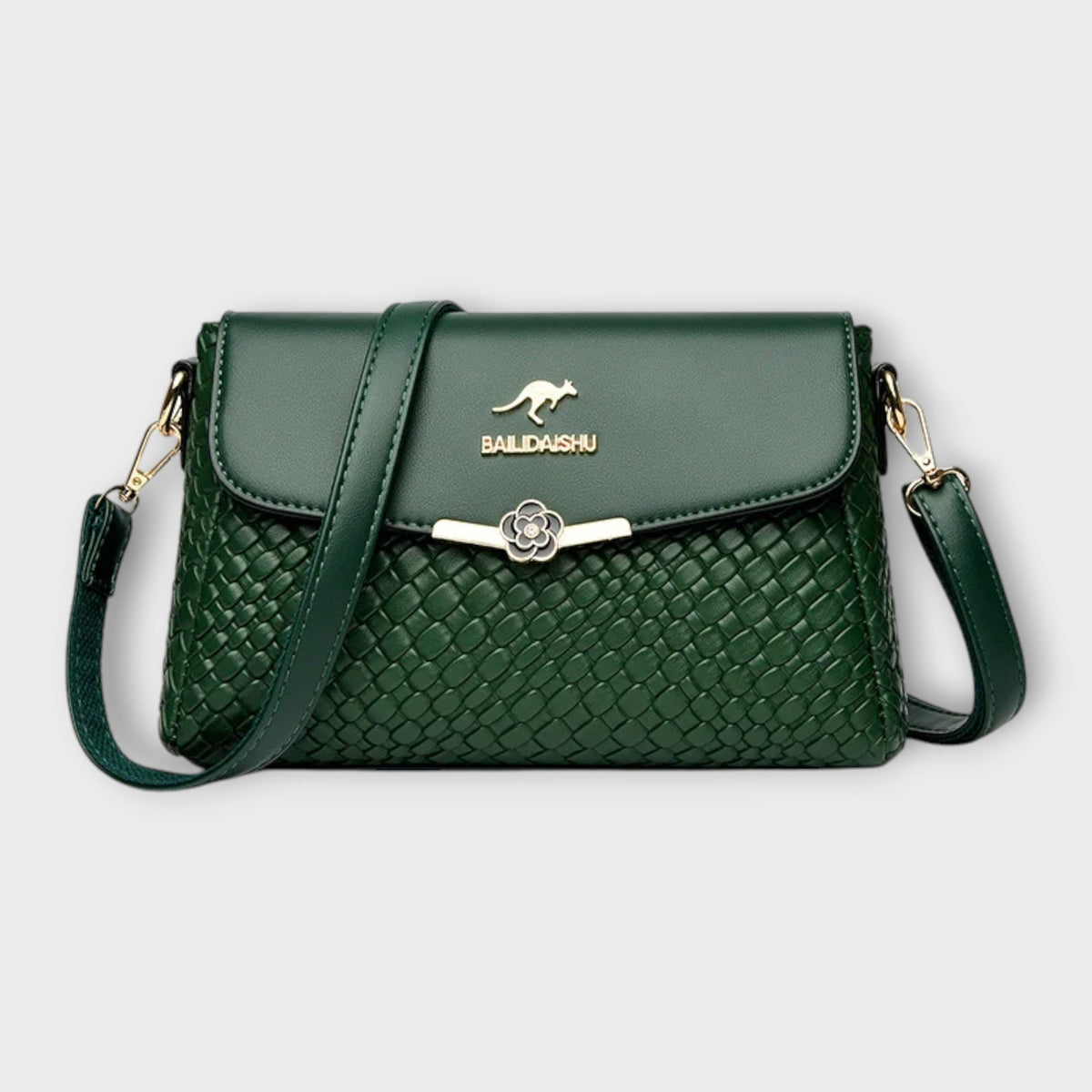 Strukturierte Schultertasche für Damen